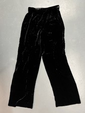 Vintage wide leg floaty velvet