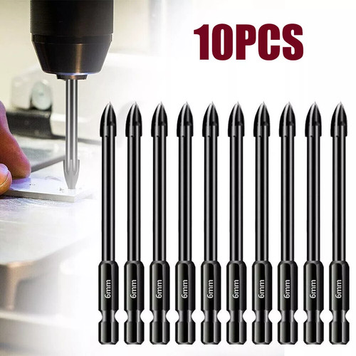 10pcs 6mm hex spear head - 10pcs,