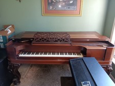 Antique Square Grand Piano