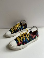 Converse x Marimekko Trainers Adults UK 5 Black  Chuck Taylor All Star Shoes VGC