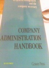 Company Administration Handbook,- 0716100436