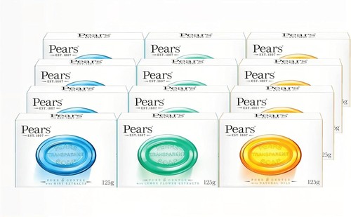 Pears soap blue green orange - pears,