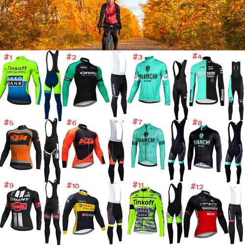 Cycling jersey set men long - jersey,