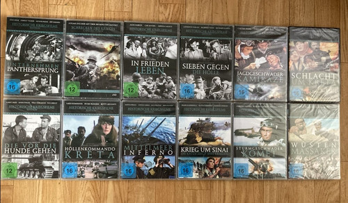 Dvd sammlung kriegsfilme - sammlung,