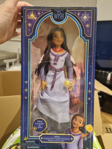 Disney wish singing asha doll - disney,