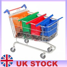 4Pcs Reusable Shopping Bags
