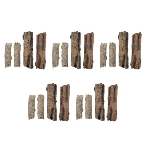 20pcs coffee color miniature - color,