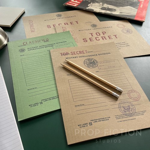 Cosplay movie prop 1930s files - prop,