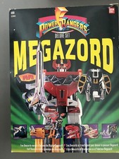 Vintage Bandai 1993 Power Rangers MMPR DX Dino MEGAZORD with Chrome sword VGC