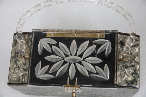 Vintage 1950 confetti grey - vintage,
