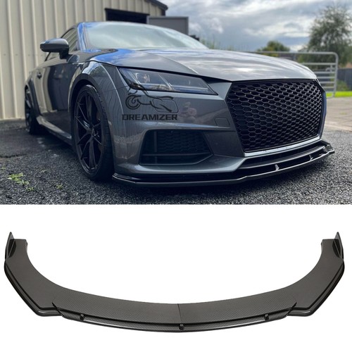 Carbon fiber front bumper - carbon,
