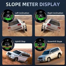 Car Angle Slope Meter Car GPS