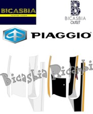 Stock 606080M0002 Adhesive Graphics Sport Anthracite Orange Vespa GTS 250 300