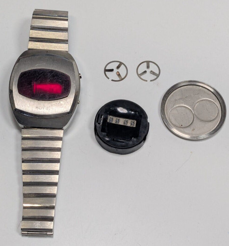 Novus led red lens watch - lens,