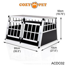 Car Dog Cage Aluminium Cozy