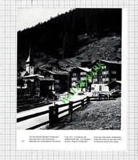 Switzerland Niederwald / Visp - 1970s Cutting / Print 