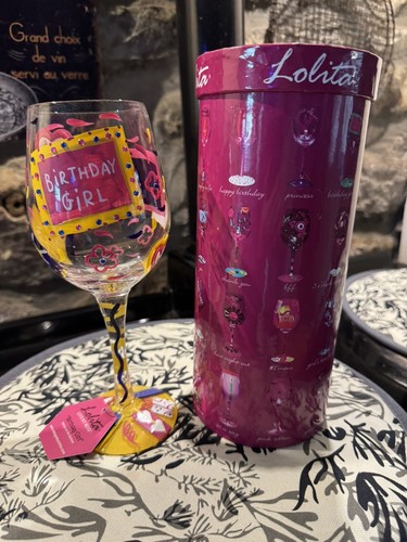 Bnwt lolita wine glass - lolita,