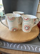 3X Whittard of Chelsea Mugs