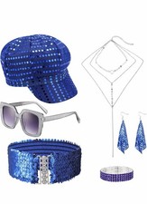 7 Pcs 70S Disco Accessories