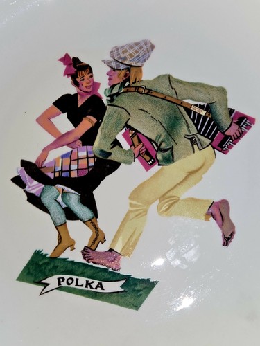 Polka plate favolina - plate, polish
