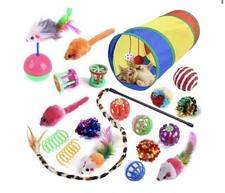 20 Pcs Cat Toys for Indoor