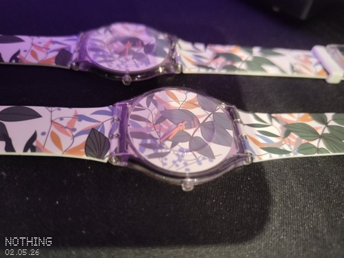 34mm swatch skin leaves - 34mm, jungle