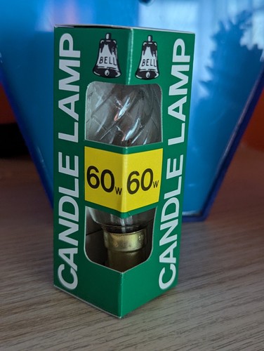 Bell 60w candle - 60w, twisted