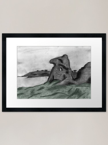 Irish coast framed art - irish,