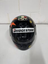 AGV Valentino Rossi Drudi Performance Helmet 2000 With Racing Design Needs Repad