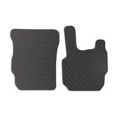 Carsio Tailored Floor Cab Truck Mats For DAF CF series in Black 3mm Rubber