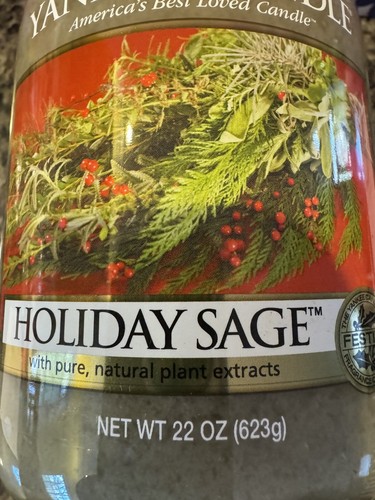 Htf holiday sage yankee - htf, candle