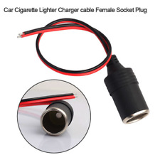 Car Cigarette Lighter Female Socket Adapter Plug 12V 24V Connector Outlet Cable
