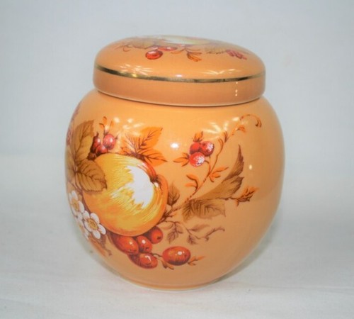 England ginger jar lid autumn - jar,