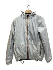 K-WAY CLAUDE WARM Nylon Jacket, Medium, White, K00BEI0