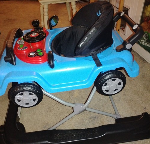 Jeep baby walker blue - 1,
