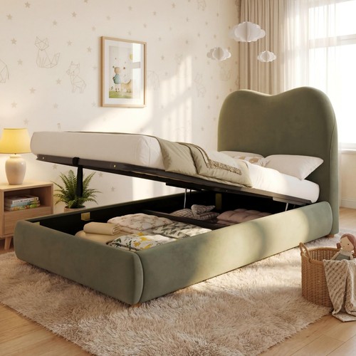 Upholstered bed 3ft single - upholstered,