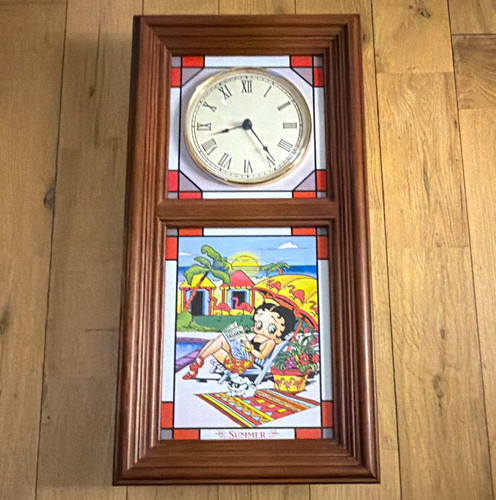 Betty boop stained - stained, glass