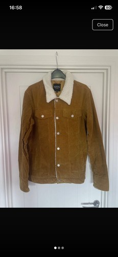 Boohoo man corded golden brown - man,