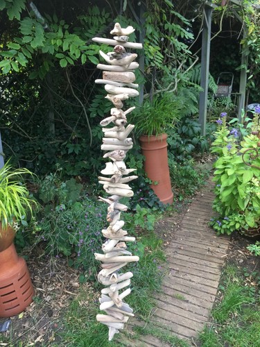 Driftwood mobile for indoor - , or