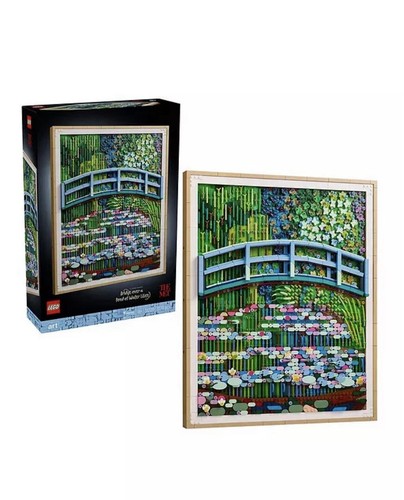 Lego art 31220 claude monet - art,