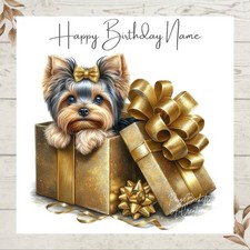 Personalised Yorkshire Terrier