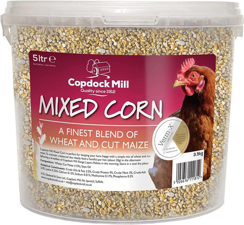 Mixed corn chicken feed - corn,