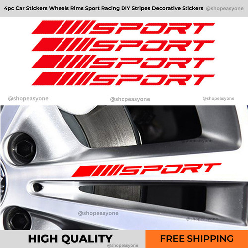 4pcs car wheel rim - rim, stripe