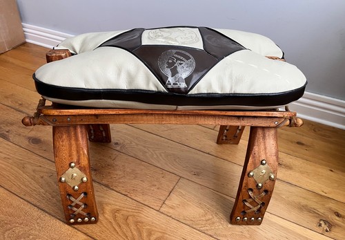Vintage camel saddle - camel, /