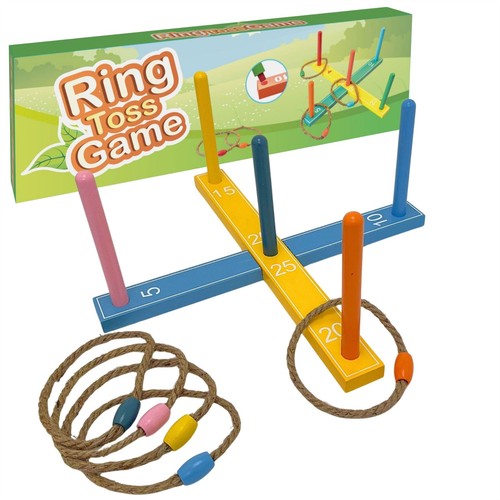 Wooden quoits garden - wooden,
