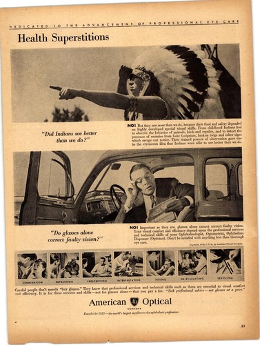 American optical 1946 print - 1946,