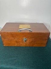 Small Wooden Box With Lid And Handle