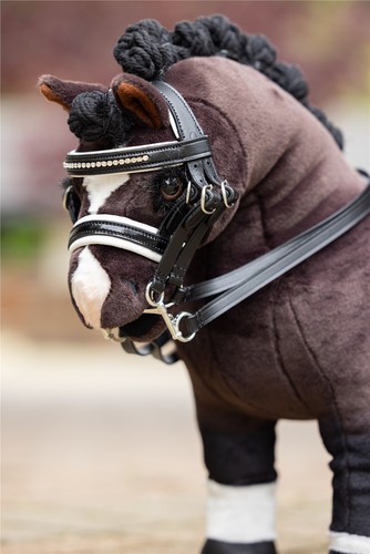 Lemieux toy pony - double, bridle