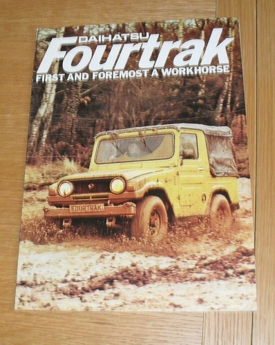 Daihatsu fourtrak brochure - fourtrak,