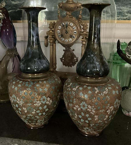 Antique pair doulton - antique,